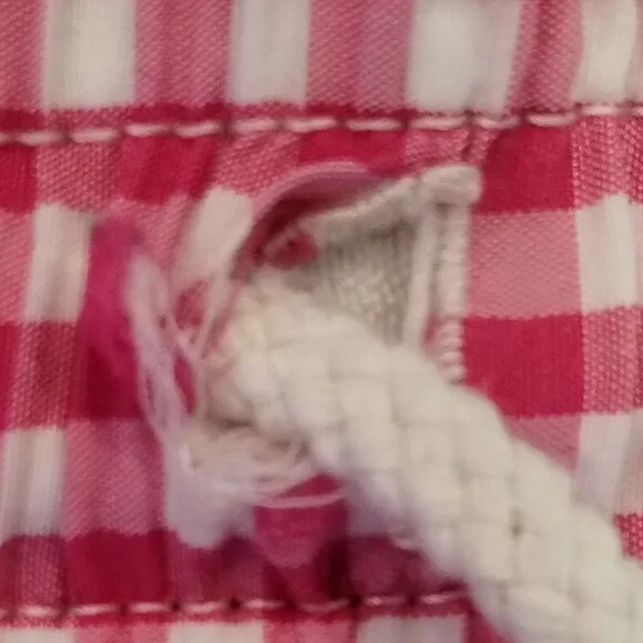 Polo Ralph Lauren Pink Gingham Swim Trunks Size L - Picture 12 of 12